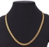 18k Gold Plated Classic chunky 6mm 55cm 22inches necklace chain
