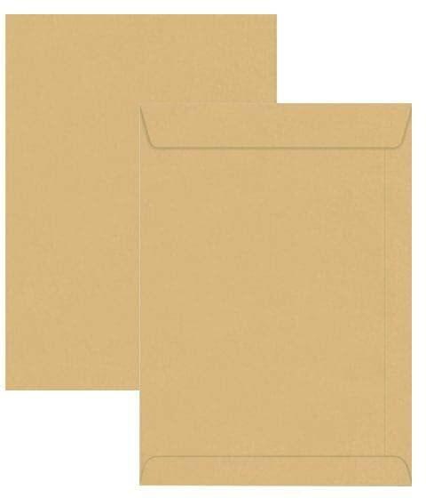A5 Brown Envelopes, 254 x 228 mm Self Sealing Mailing Envelope for Posting mailing Home Office and Ecommerce, 80gsm, pack of 50