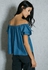 Chambray Off Shoulder Top