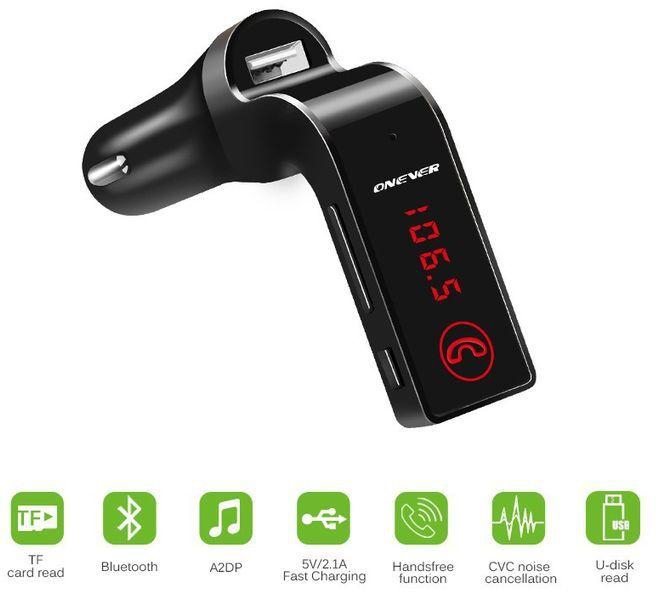 G7 Car Bluetooth Car Modulator Charger Mp3 Player-