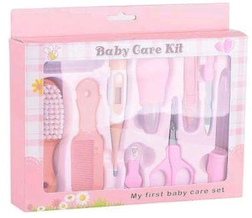 Baby Care Elegant portable Baby Grooming Nursery care Healthy Kit - Pink