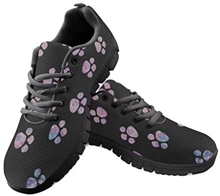 Howanight Women Tennis Shoes Size 5-11 Non Slip Women's Running Sneakers Lightweight Hiking Gym Shoes for Men