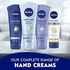 NIVEA Hand Cream Moisturising, Smooth Hands & Nail Care, Macadania Oil & Lotus Flower, 100ml