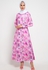 Gobindpal Azzar Eris Maxi Dress Print - 4 Sizes (Pink)