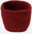 Contrast Knitted Ice Cap- Dark Red