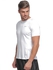 Nike NK683527-100 Dry Miler Sport Top for Men - White/Reflective Silver