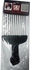 WT Metal Afro Comb Afro Pick Tool - Wide Toothed Comb