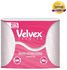 Velvex Premium Kitchen Towel Pink Twin Pack