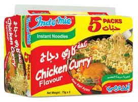 Indomie Instant Noodles Chicken Curry Flavour 5 x 75 g