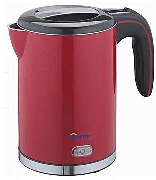 Home SS119-R Stainless Steel Kettle - 1.2 L - Red