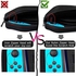 Switch Carrying Case compatible with Nintendo Switch - 20 Game Cartridges Protective Hard Shell Travel Carrying Case Pouch for Nintendo Switch Console & Accessories, Black