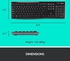 Logitech MK270 Wireless Keyboard and Mouse Combo - Keyboard and Mouse Included, Long Battery Life