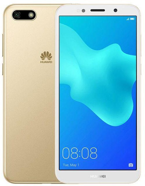 Huawei Y5 Prime 2018 - موبايل ثنائي الشريحة 5.45 بوصة - 16 جيجا بايت - ذهبي
