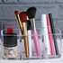 Transparent makeup brush holder storage box 3 slots acrylic makeup brush storage eyeliner pencil eyebrow pencil box