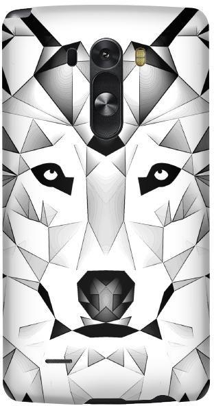 Stylizedd LG G3 Premium Slim Snap case cover Matte Finish - Poly Wolf
