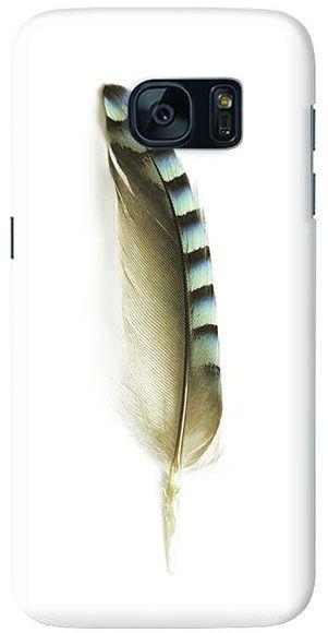 Stylizedd  Samsung Galaxy S7 Premium Slim Snap case cover Matte Finish - Lonely Feather