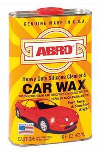 Abro Heavy Duty Silicone Cleaner & Car Wax
