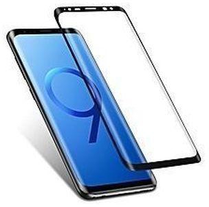 Samsung S9 Plus Tempered Glass Screen Protector - Black
