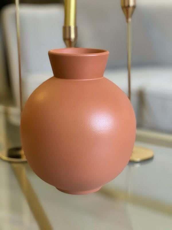 Get Pottery Vase, 20×11 - Brick with best offers | Raneen.com