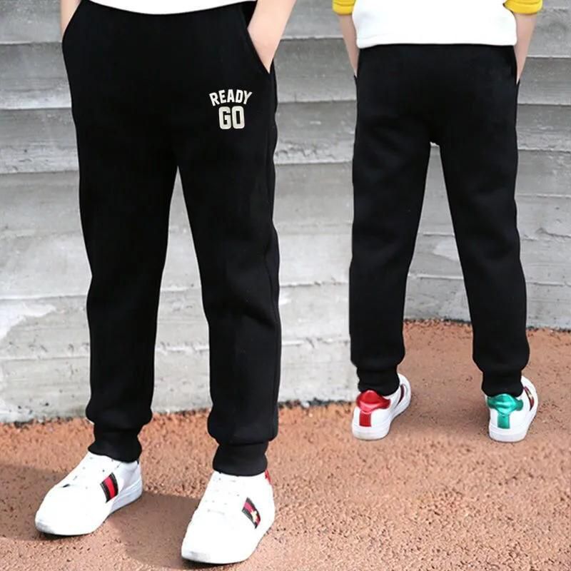 Boys Loose Breathable Trousers Cool Kid Summer Straight Casual Pants Full Length Student Comfortable Trousers  2-7T