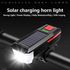 Thighles Solar Bike Lights, Front Bicycle Light, 3Modes Super Bright,Supports Solar Power and USB Charging,IPX4 Waterproof, For Bicycles Mountain Bikes Road Bikes Night Rides