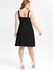 Plus Size 3D Sparkles Heart Printed Backless A Line Valentines Dress - 5x | Us 30-32
