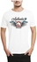 Ibrand S255 Unisex Printed T-Shirt - White, X Large