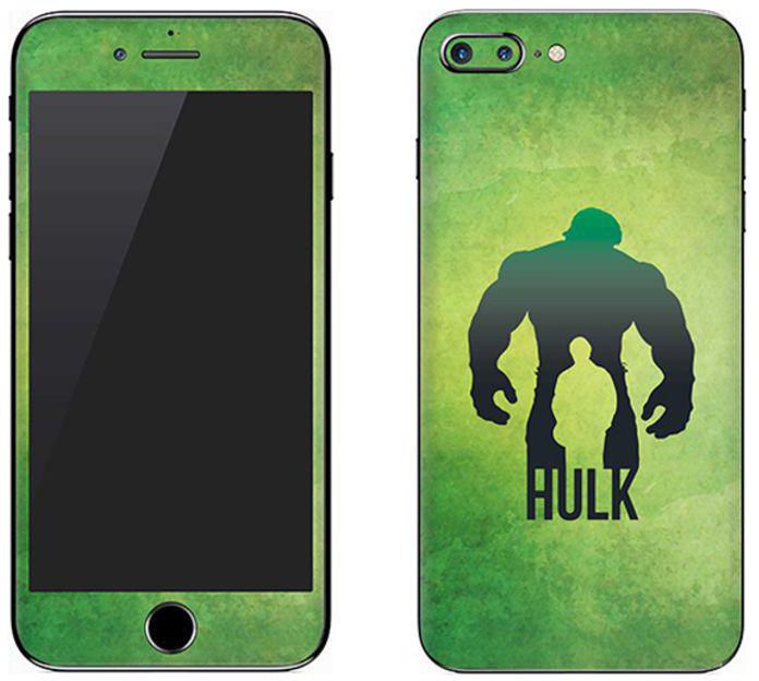 Vinyl Skin Decal For Apple iPhone 8 Plus Bruce Banner Vs Hulk