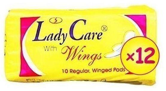 Lady Care Sanitary Pads - 12 Packs