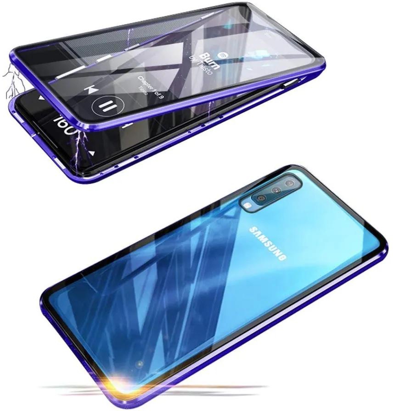 Magnetic Case For Samsung Galaxy S20 S20 Ultra S10 S10 Plus S9 S8 Tempered Glass Metal Cover for samsung galaxy note 10 plus Siliver