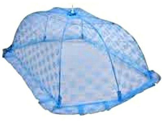 New Born Baby Umbrella Globe Mosquito Net - Blue