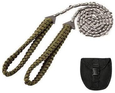 Outdoor Camping Chain Rope With Bag 24inch