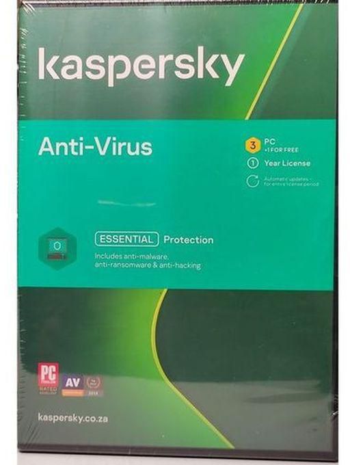Kaspersky Antivirus 3+1 (2022)