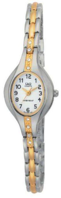 Q&Q F317D404Y Stainless Steel Watch - Silver