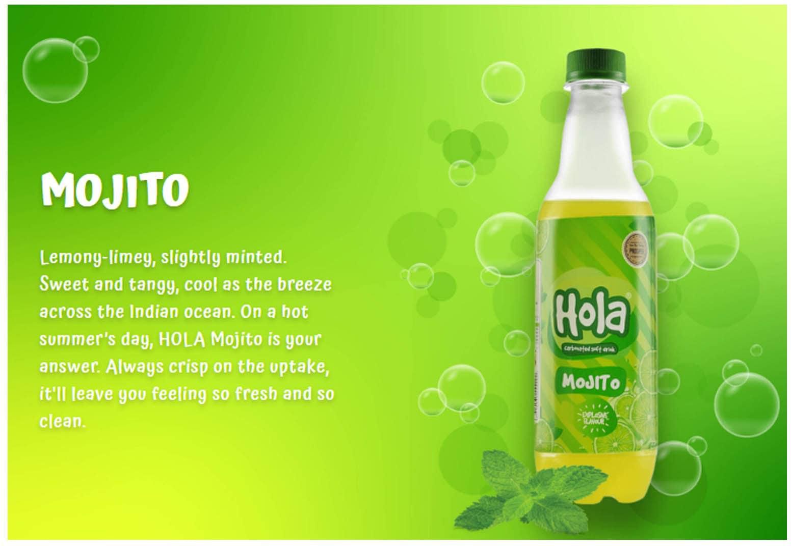 Hola Mojito Carbonated Drink 301Ml