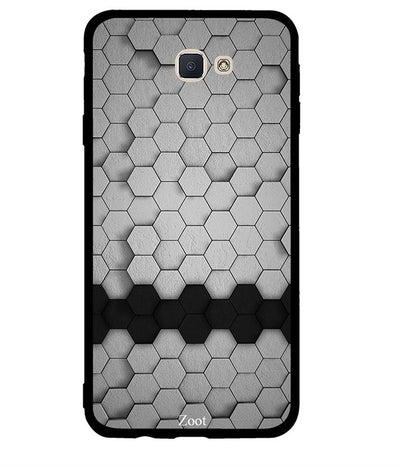 Skin Case Cover -for Samsung Galaxy J7 Prime Off On Hexagon Pattern Off On Hexagon Pattern