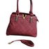 Handbag, Shoulder, Imported, High Quality- Maroon
