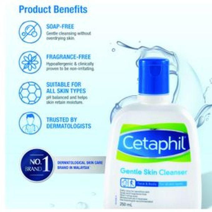 Cetaphil Gentle Skin Cleanser -Face & Body Cleanser -250ml