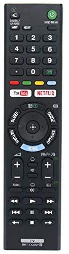 Allimity New RMT-TX300P Replace Remote Control for Sony LCD TV KD-43X7000E KD-43X7000F KD-43X7007E KD-43X7007F KD-49X7000E KD-49X7000F KD-49X7007E KD-49X7007F KD-55X7000E KD-55X7000F KD-55X7007E