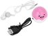 Generic Mini Portable Cute Cartoon Yolk Egg MP3 Player Sports Music Speaker LED Night Light TF Card