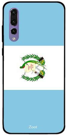 Thermoplastic Polyurethane Skin Case Cover -for Huawei P20 Pro Guatemala Flag Guatemala Flag