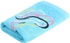 Get Nice Home Embroidered Cotton Towel, 30×30 cm, 70 gm - Light Blue with best offers | Raneen.com