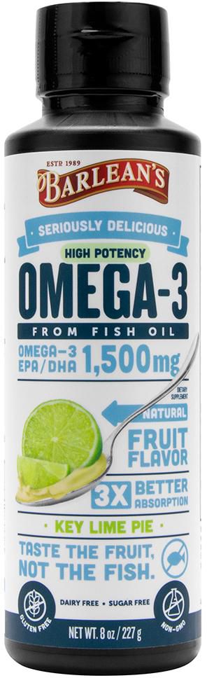 OMEGA SWIRL FISH OIL (Key Lime) ULTRA HIGH POTENCY (8oz) 227g