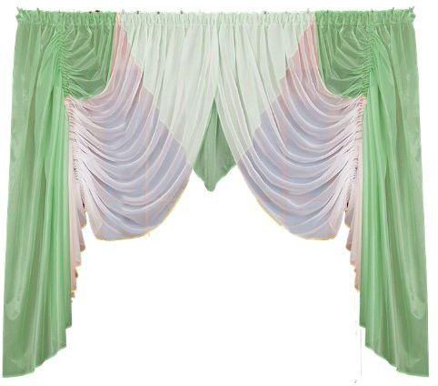 Lily Curtain AC-25 Size: 1.5m W×1.5m H