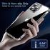 جراب حماية شفاف لموبايل ايفون 12 برو ماكس / iPhone 12 Pro Max من البولي يوريثين المقاوم للحرارة مضاد للخدوش من تين تيك - شفاف