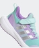 adidas FortaRun 2.0 Cloudfoam Elastic Lace Top Strap Shoes - Multicolor