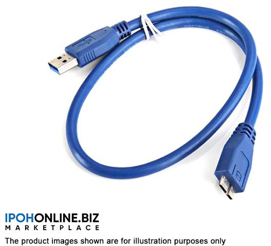 Ebetter High Speed USB 3.0 AM to Micro Cable - 0.5m (Blue) - 1.6ft