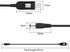 USB DC 5V to 12V Step Up Power Cable Power Supply USB Cable with DC Jack 5.5 x 2.1mm for Fan Led Light Router Speakers(1M)