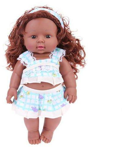 Generic African black girls doll 30cm tall talking moveable joints