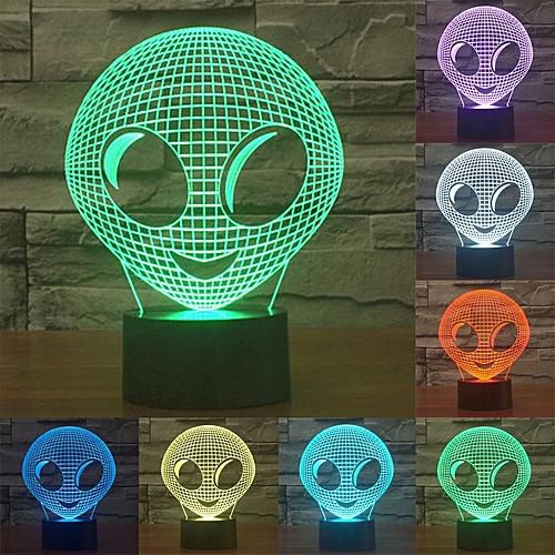 Generic Alien Style 7 Colour Discoloration Creative Visual Stereo